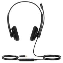 Yealink UH34 Lite Dual Teams USB-A Headset – Noise-Canceling Mic, 110g | Armenius Store