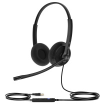Yealink UH34 Lite Dual Teams USB-A Headset – Noise-Canceling Mic, 110g | Armenius Store
