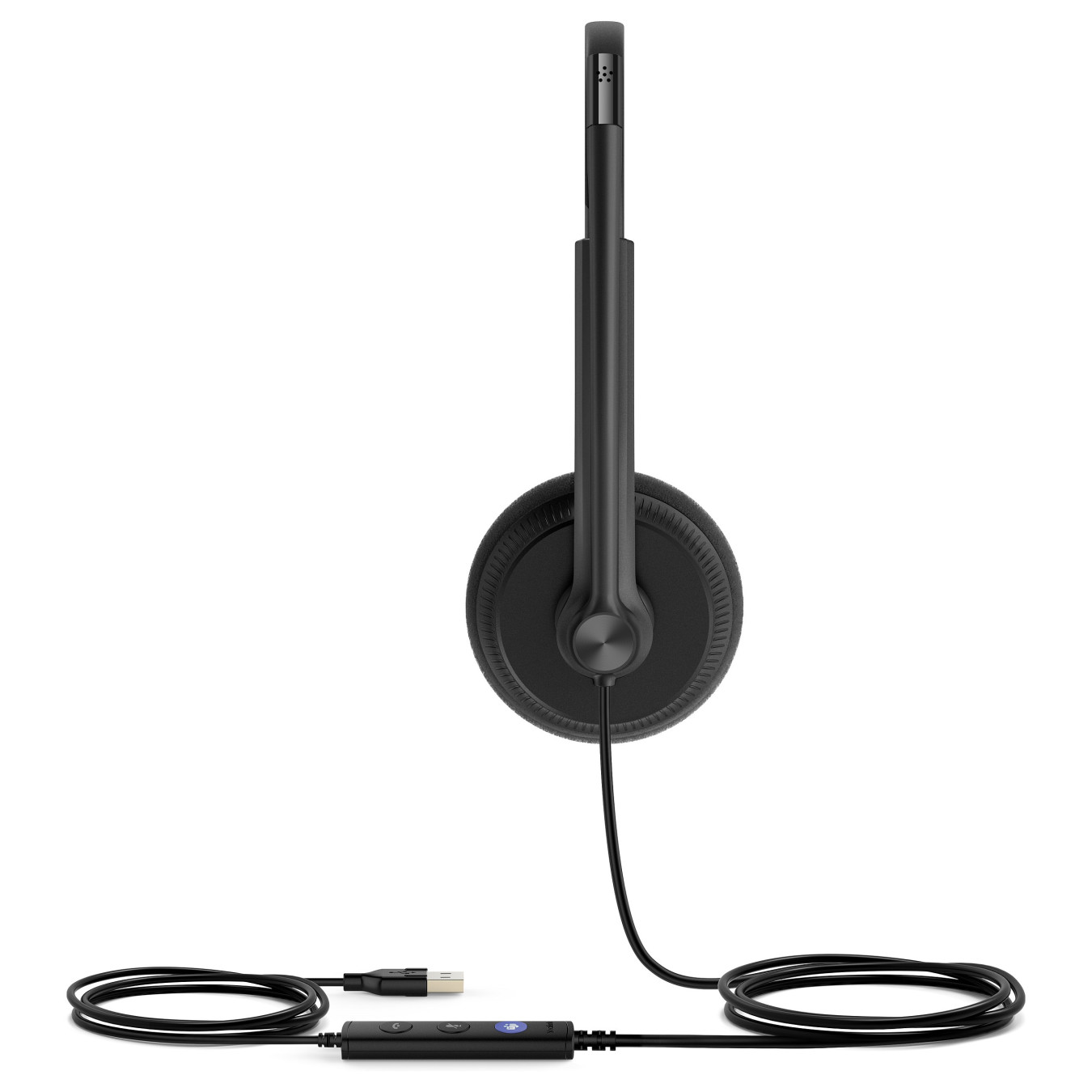 Yealink UH34 Lite Dual Teams USB-A Headset – Noise-Canceling Mic, 110g | Armenius Store