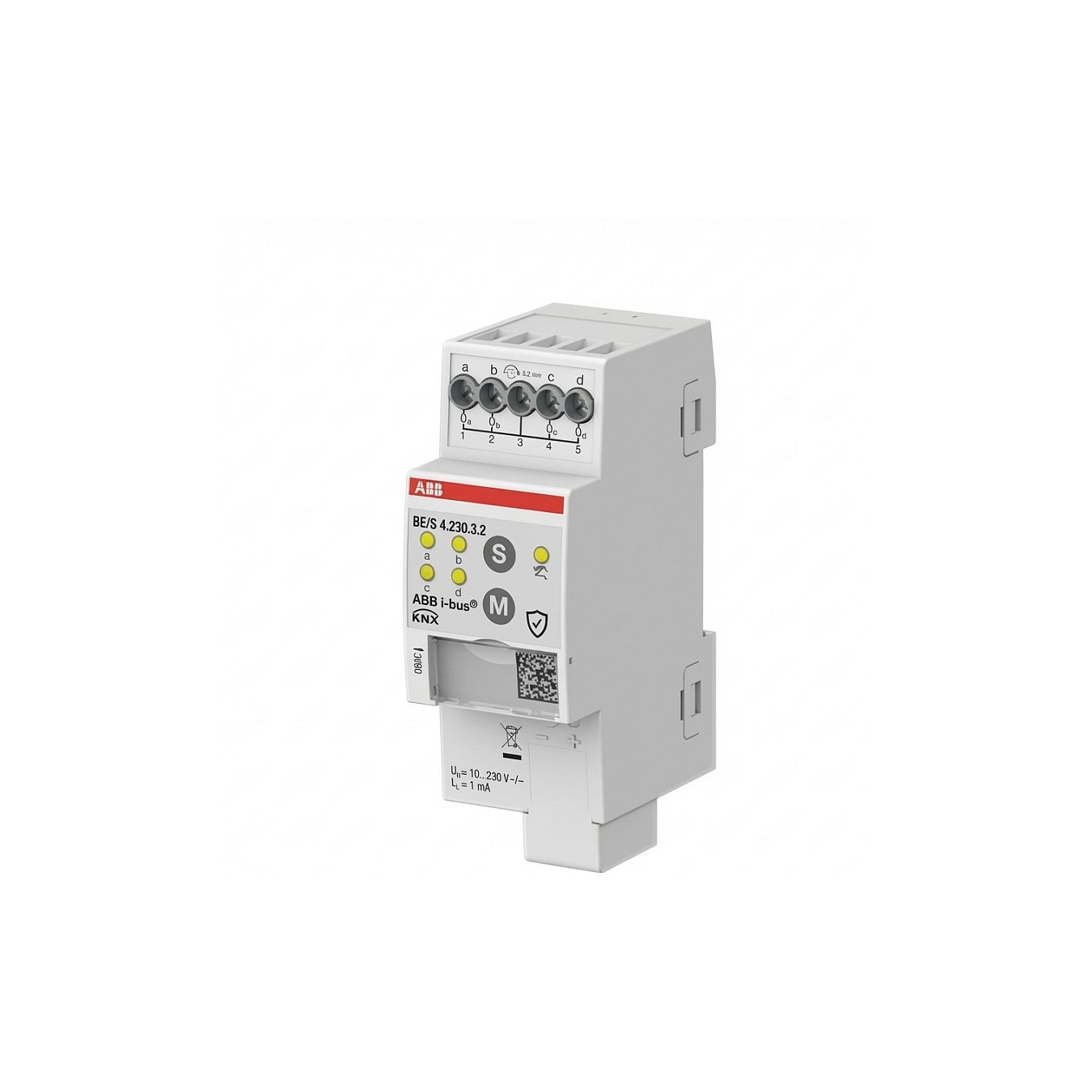 ABB BE S4.230.3.2 Binäreingang 4f 10-230 V.manuelle Bedienung 2CDG110279R0011 — Buy in Cyprus with Fast Delivery