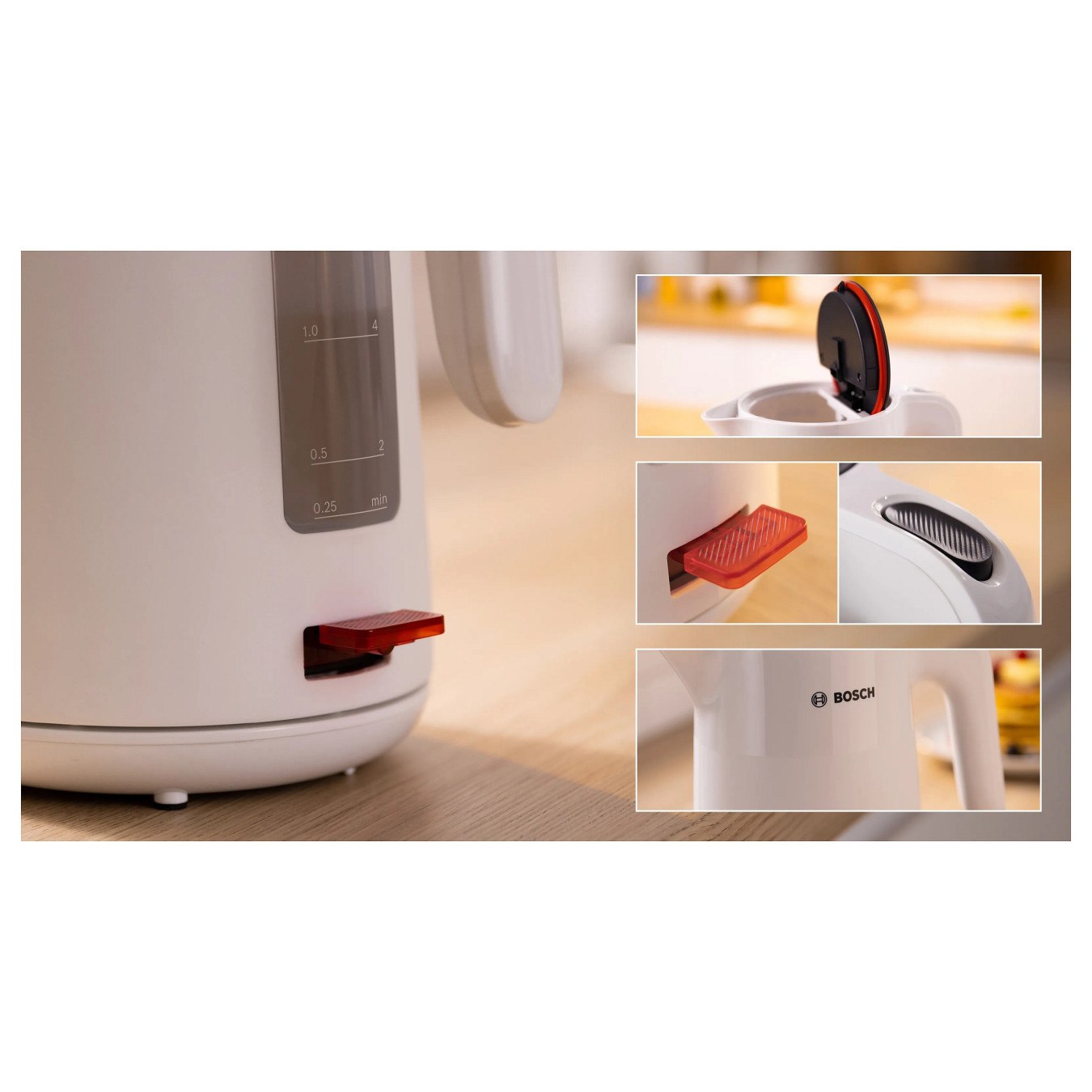 Bosch Wasserkocher MyMoment 1.7 l Weiß — Buy in Cyprus with Fast Delivery