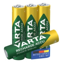 Akku AAA 1.2V (HR03) Varta Recharge Accu - 4er-Pack — Buy in Cyprus with Fast Delivery