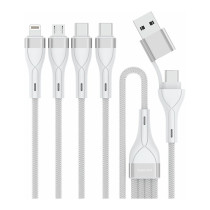 4smarts USB-C A Multi-Ladekabel 4in2 1.2m. wei — Buy in Cyprus with Fast Delivery
