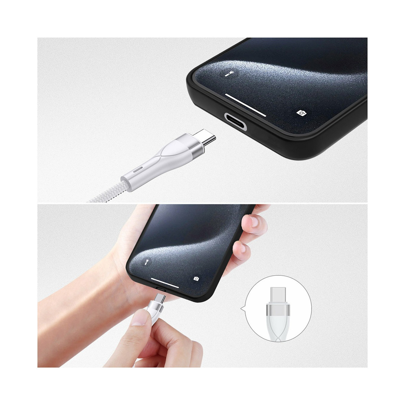 4smarts USB-C A Multi-Ladekabel 4in2 1.2m. wei — Buy in Cyprus with Fast Delivery