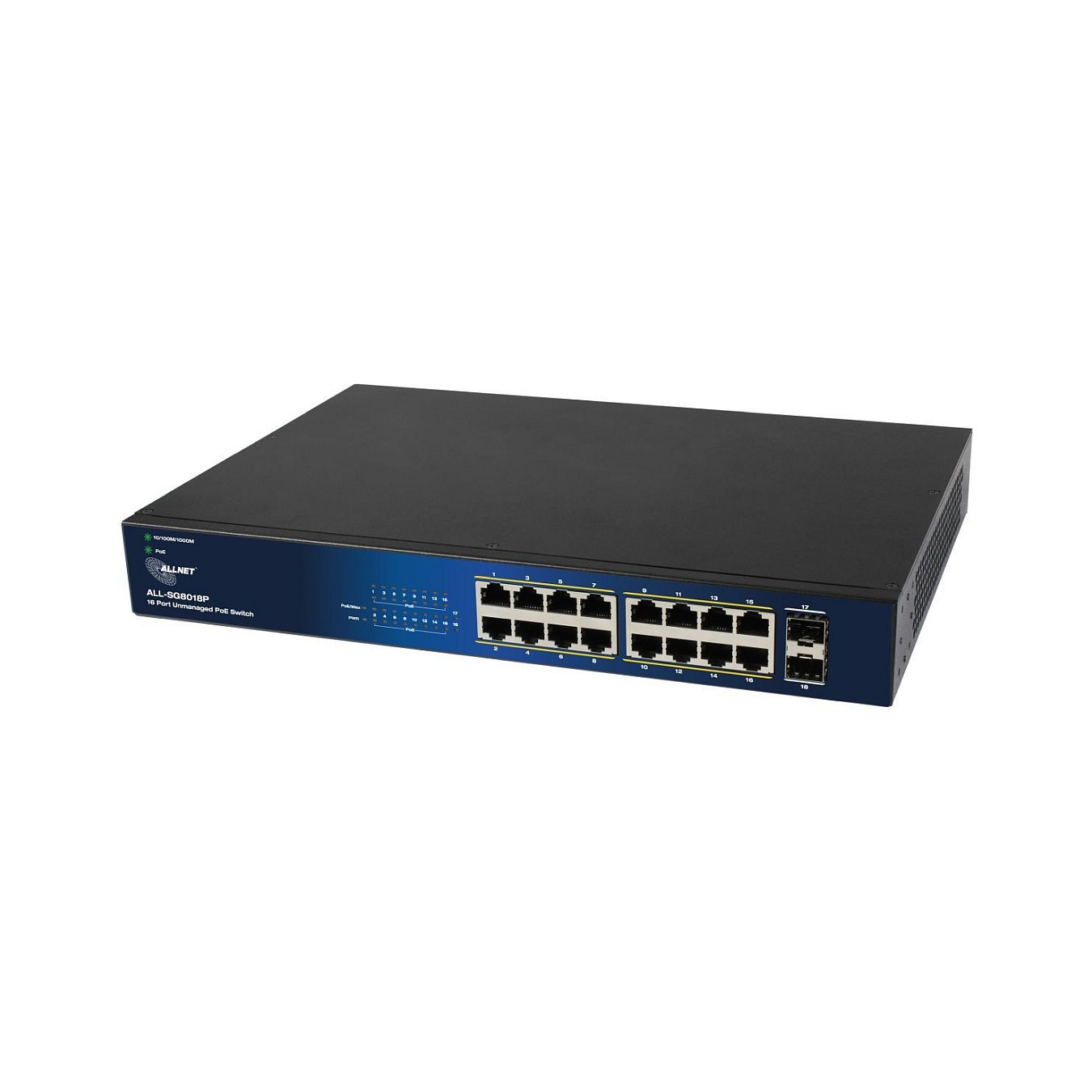 16+2P ALLNET ALL-SG8018P POE — Buy in Cyprus with Fast Delivery