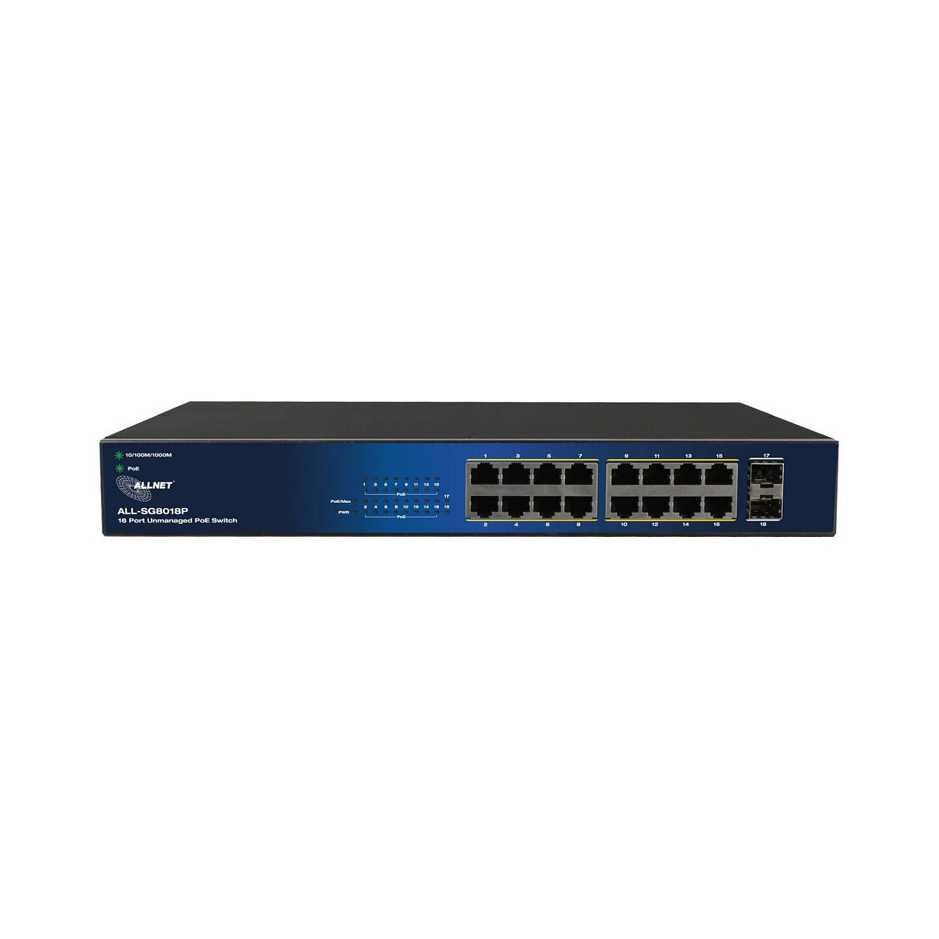 16+2P ALLNET ALL-SG8018P POE — Buy in Cyprus with Fast Delivery