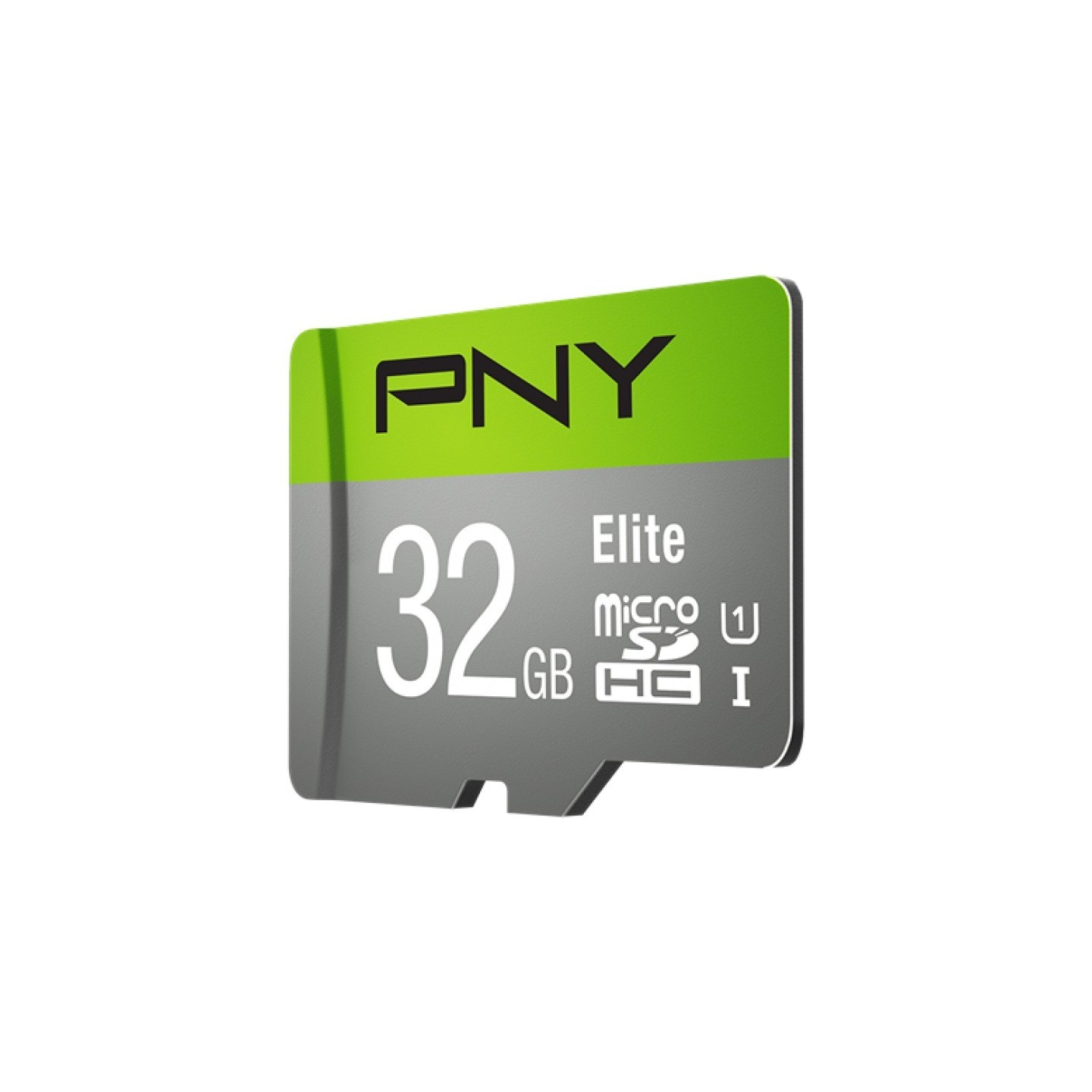 PNY Elite microSDHC 32GB - Class 10 (U1) - Green/Grey — Buy in Cyprus with Fast Delivery