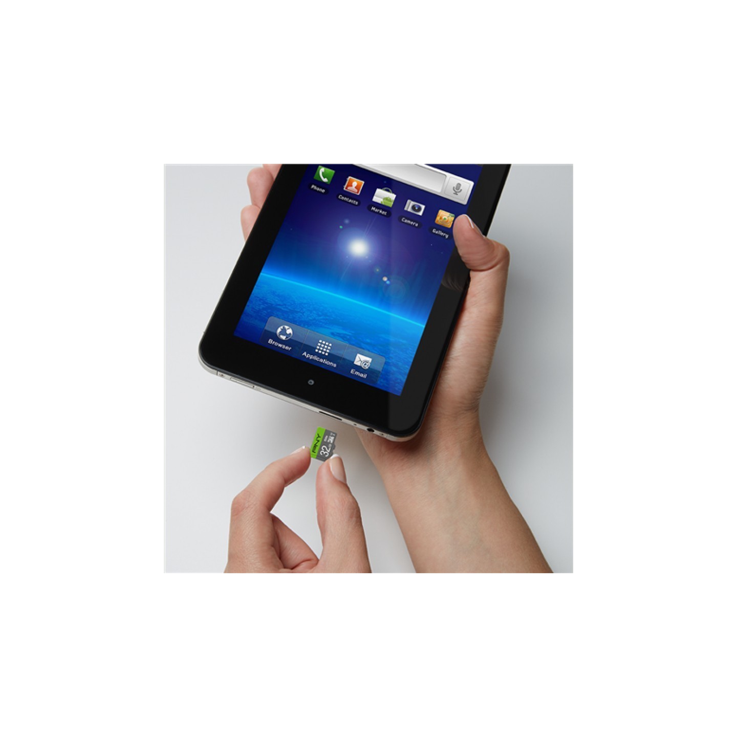 PNY Elite microSDHC 32GB - Class 10 (U1) - Green/Grey — Buy in Cyprus with Fast Delivery