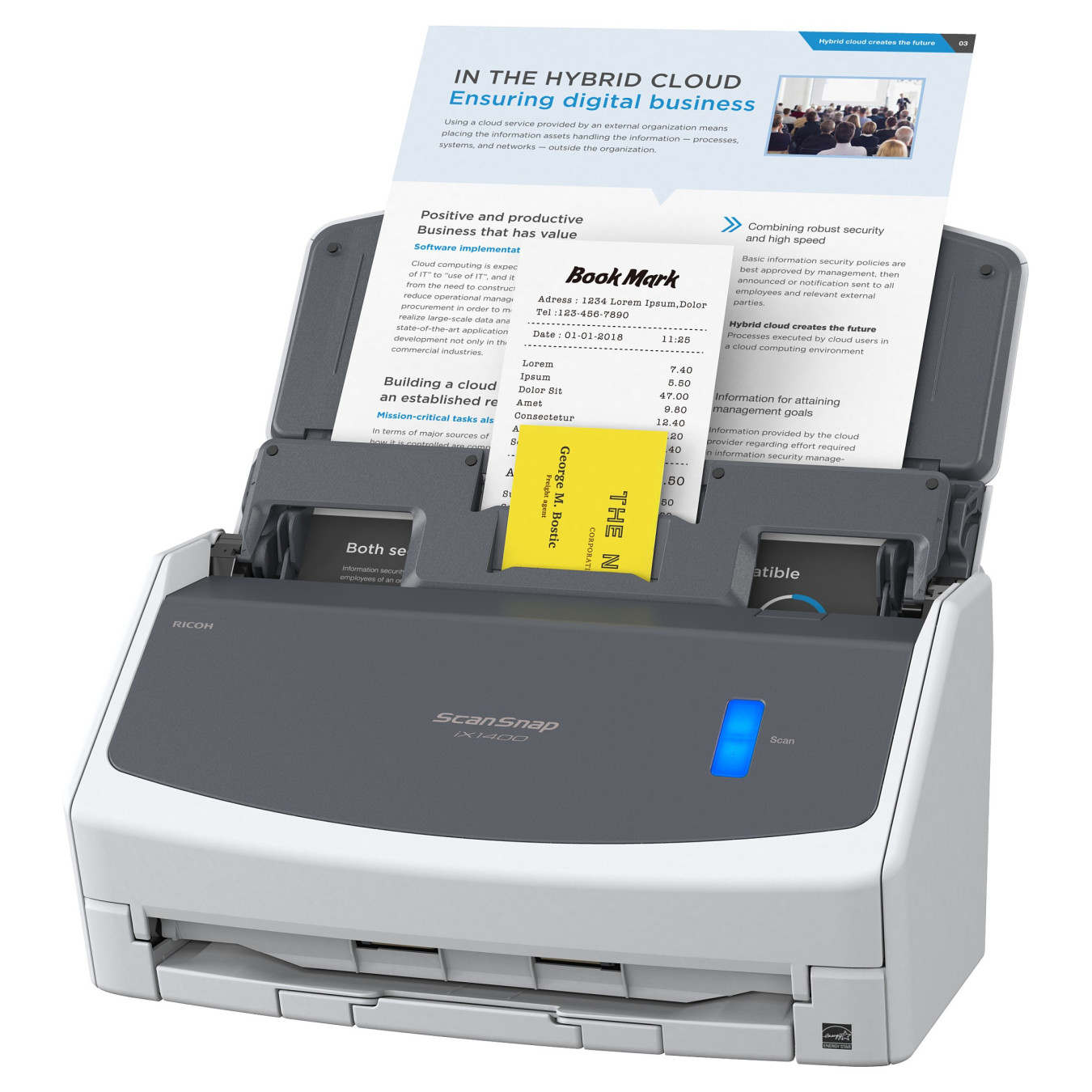 Ricoh ScanSnap iX1400 Dokumentenscanner (Fujitsu) — Buy in Cyprus with Fast Delivery