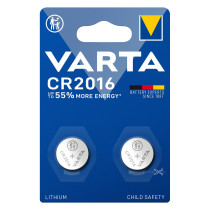 Batterie Knopfzelle CR2016 Varta 2-Pack — Buy in Cyprus with Fast Delivery