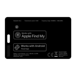 4smarts SkyTag Card Duos ReCharge black Bluetooth Tracker (Boxed) — Buy in Cyprus with Fast Delivery