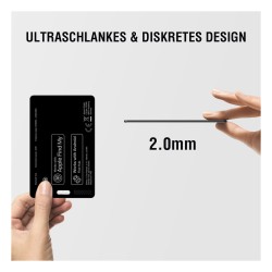 4smarts SkyTag Card Duos ReCharge black Bluetooth Tracker (Boxed) — Buy in Cyprus with Fast Delivery