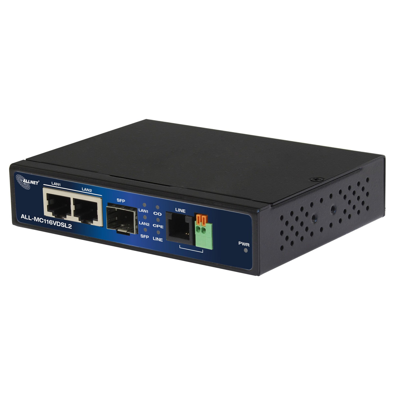Z ALLNET Punkt-zu-Punkt Modem VDSL2 via 2-Draht unmanaged ALL-MC116V2 Max. 3km mit max. 160Mbit s