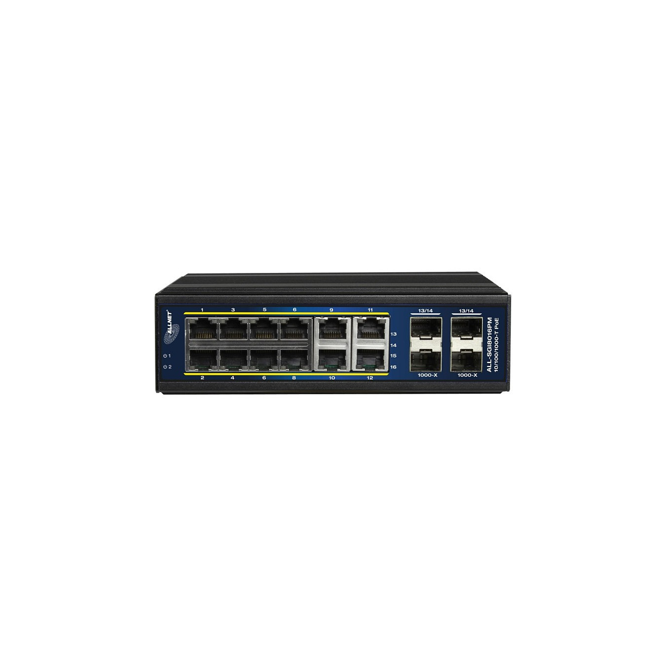 12+4P ALLNET ALL-SGI8016PM POE+ M industrial — Buy in Cyprus with Fast Delivery