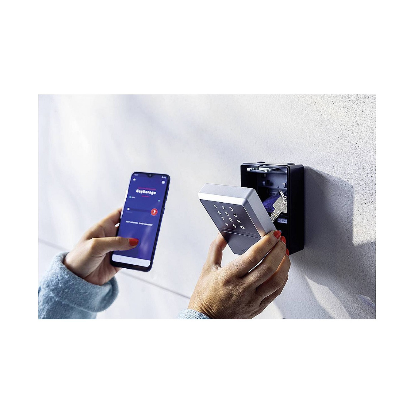 ABUS Schlüsselkasten KeyGarage 787 SMART BT Wandmontage — Buy in Cyprus with Fast Delivery
