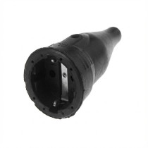 ABL 100000048 Original Kupplung. SCHUKO. Gummi (TPE). schwarz. IP20. Typ 1566 — Buy in Cyprus with Fast Delivery