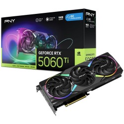 Buy PNY GeForce RTX 5060 Ti EPIC-X RGB OC - 16GB GDDR7, Triple-Fan ARGB, PCIe 5.... in Cyprus, Nicosia, Limassol, Larnaka, Pafos