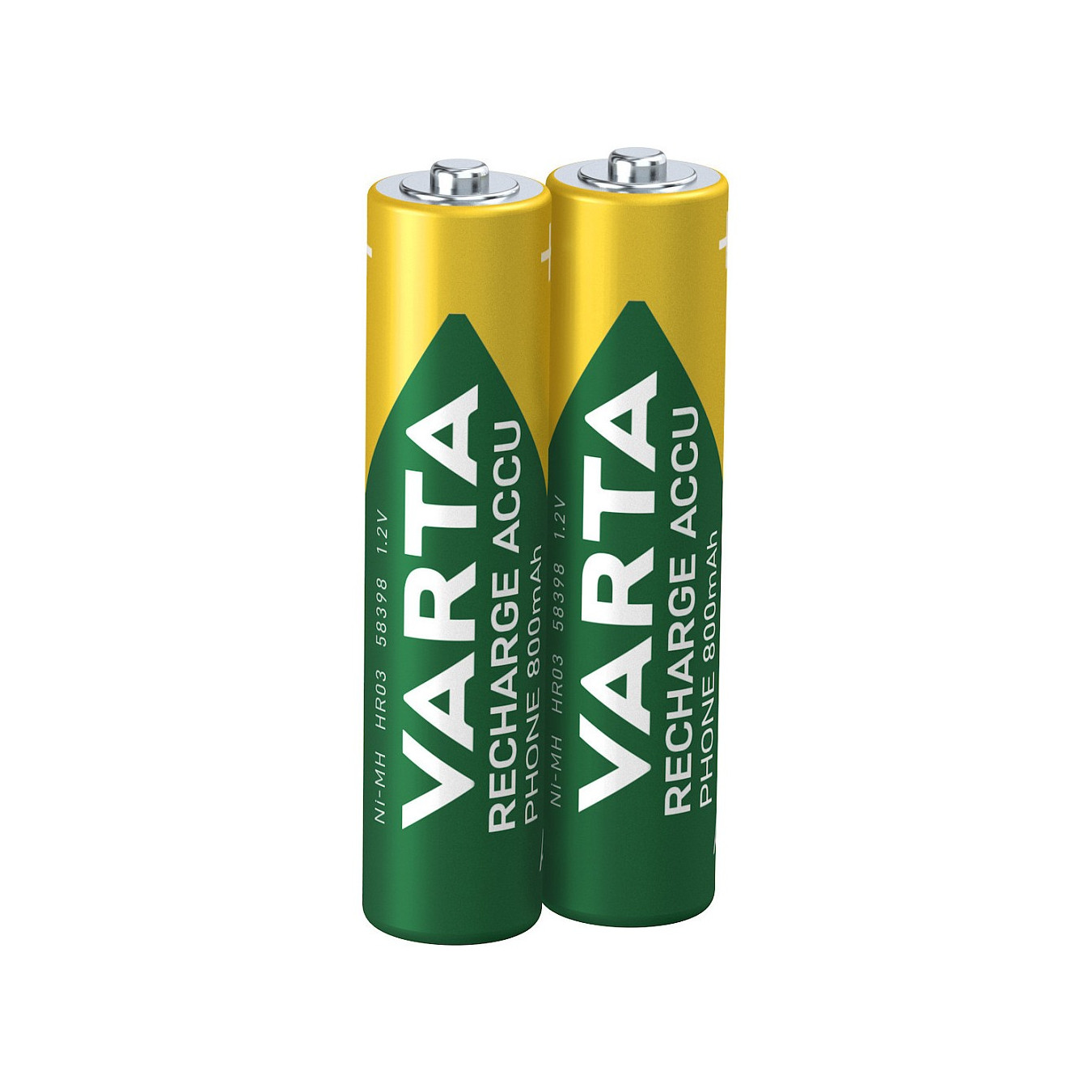 Akku AAA 1.2V (HR03) Varta Recharge Accu Phone - 2er-Pack — Buy in Cyprus with Fast Delivery