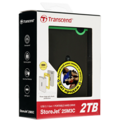 Transcend 25M3 2 TB Portable USB Hard Drive / External HDD — Buy in Cyprus with Fast Delivery