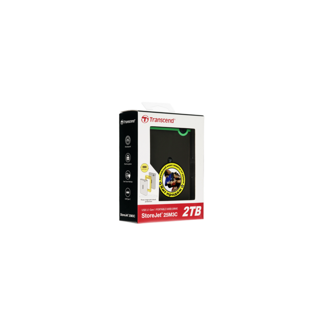 Transcend StoreJet 25M3 – 2TB Portable HDD | Armenius Store