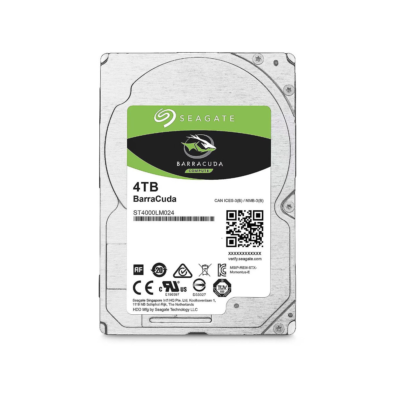 Seagate Barracuda ST4000LM024 4TB 2.5-inch SATA III HDD – 5400 RPM 128MB Cache | Armenius Store