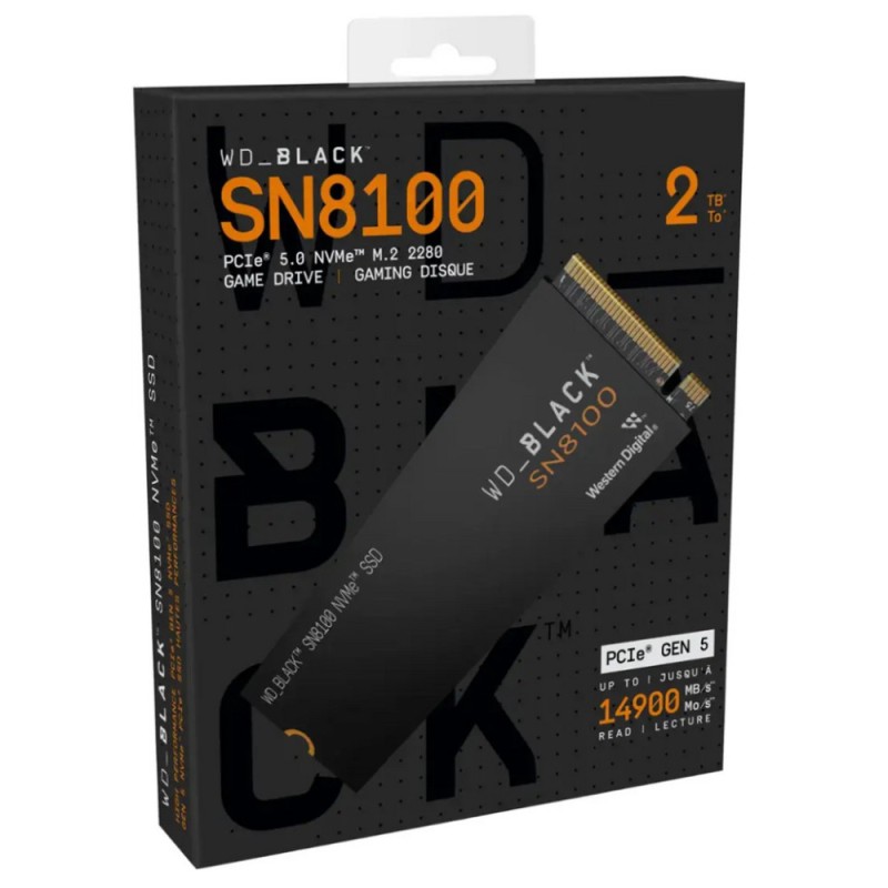 WD_BLACK SN8100 2TB NVMe Gen5 SSD - PCIe 5.0 x4 M.2 2280 - WDS200T1X0M — Buy in Cyprus with Fast Delivery