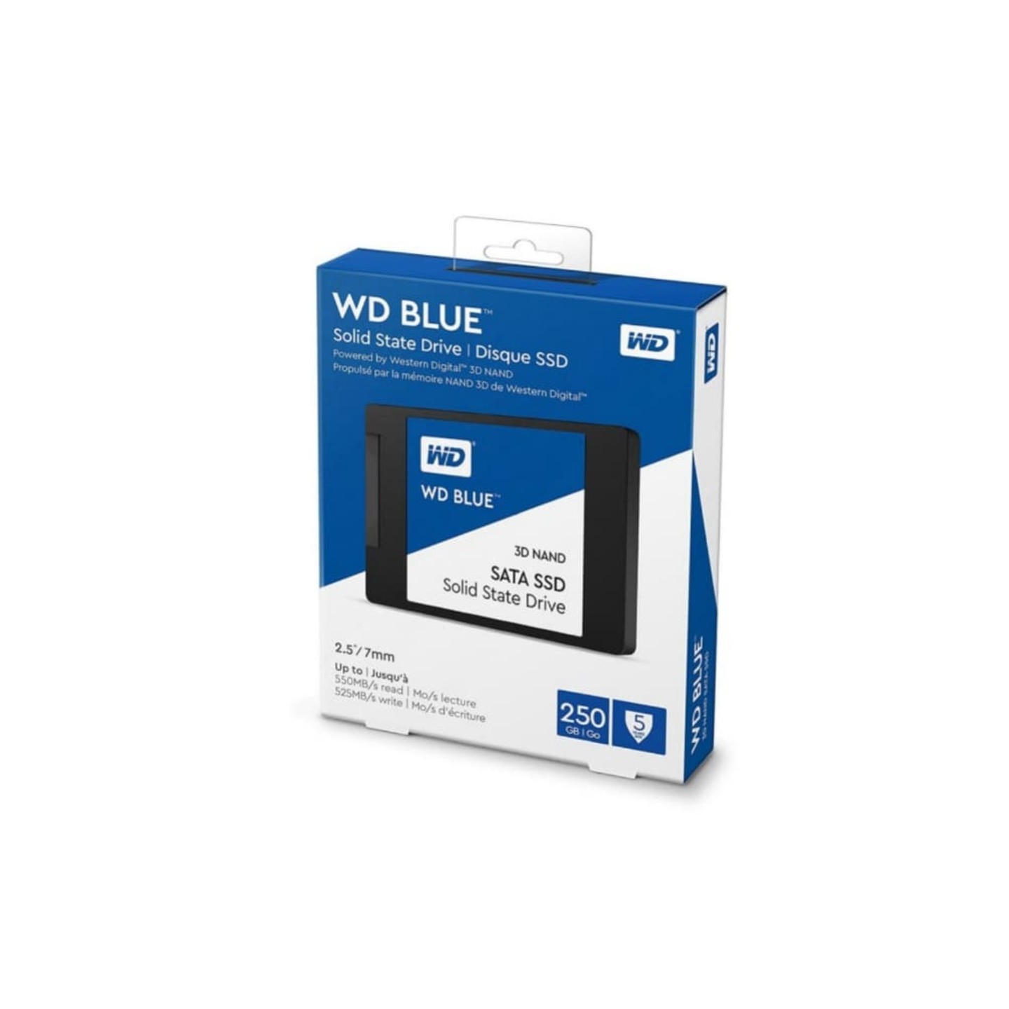 Western Digital Blue SA510 500GB 2.5" SATA III SSD - 560 MB/s - WDS500G3B0A (Boxed) — Buy in Cyprus with Fast Delivery