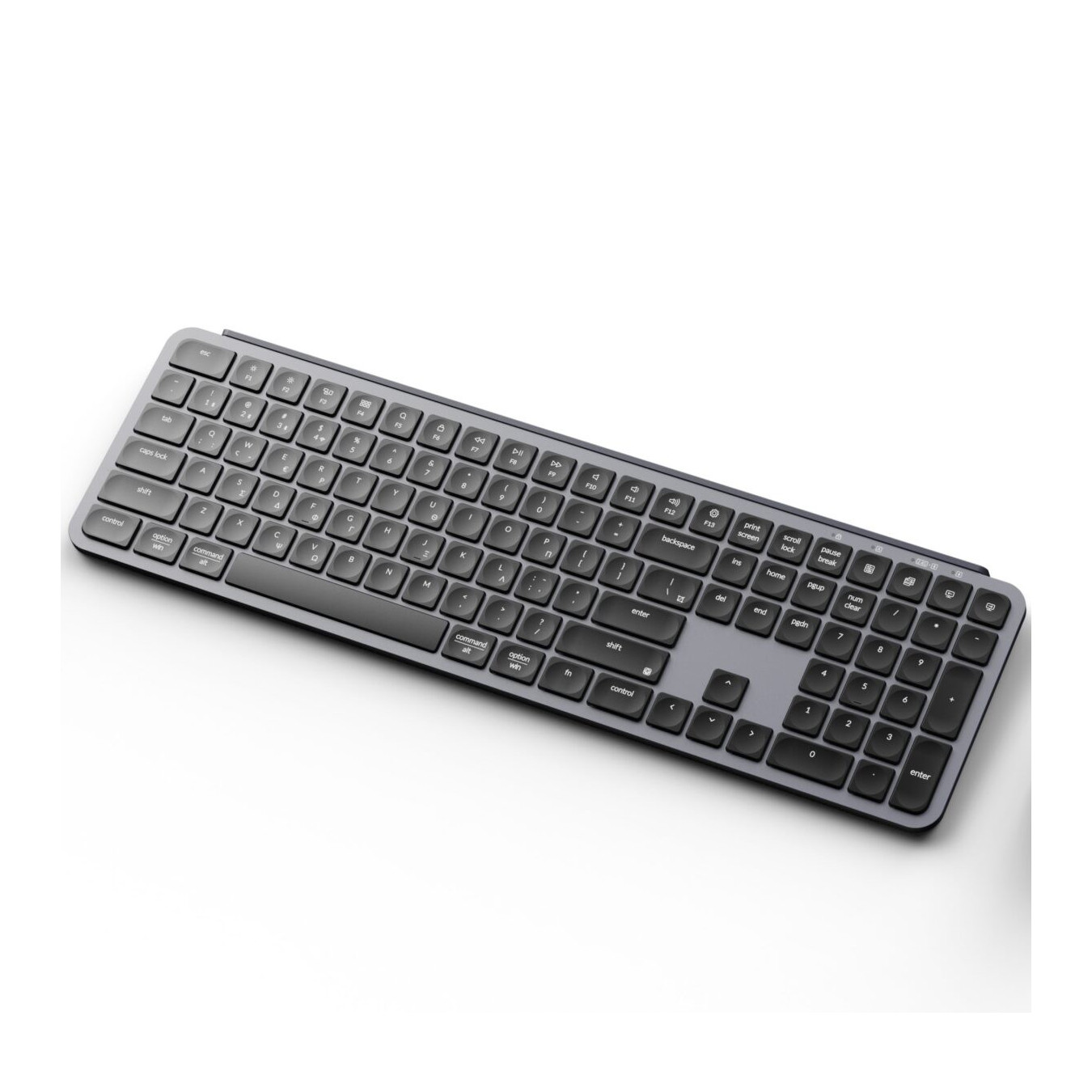 Keychron B6 Pro (B6P-K1-GR) Ultraslim Wireless BT Keyboard ZMK Online customization - Gray 100% GR
