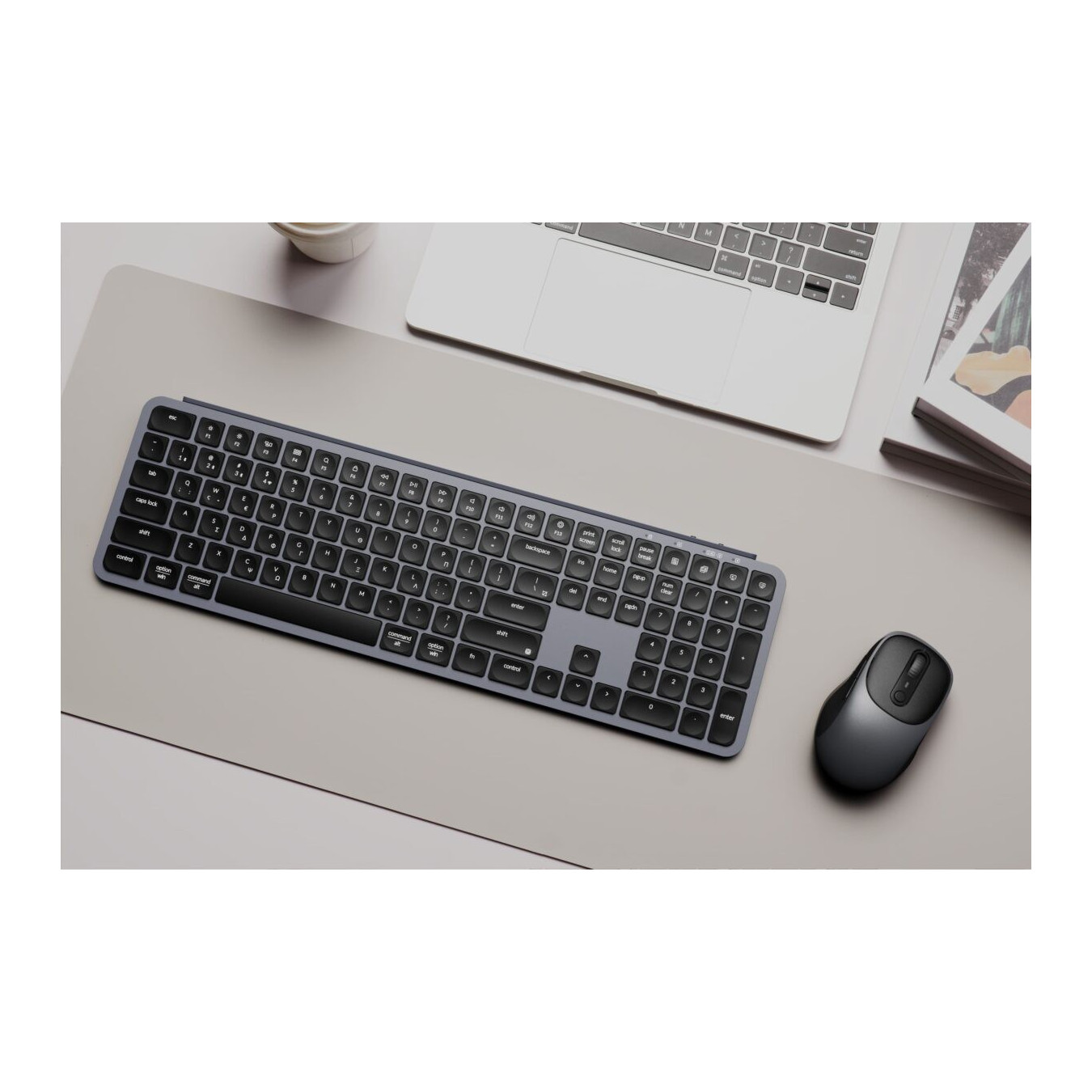 Keychron B6 Pro (B6P-K1-GR) Ultraslim Wireless BT Keyboard ZMK Online customization - Gray 100% GR