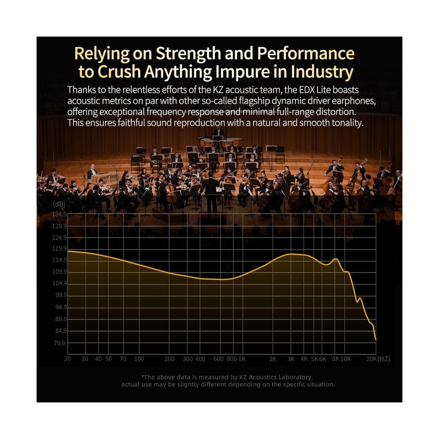 KZ EDX LITE Transparent Grey With MIC - IEM 3,5 In Ear Monitor Earphones, Super-Linear, HIFI bass, N