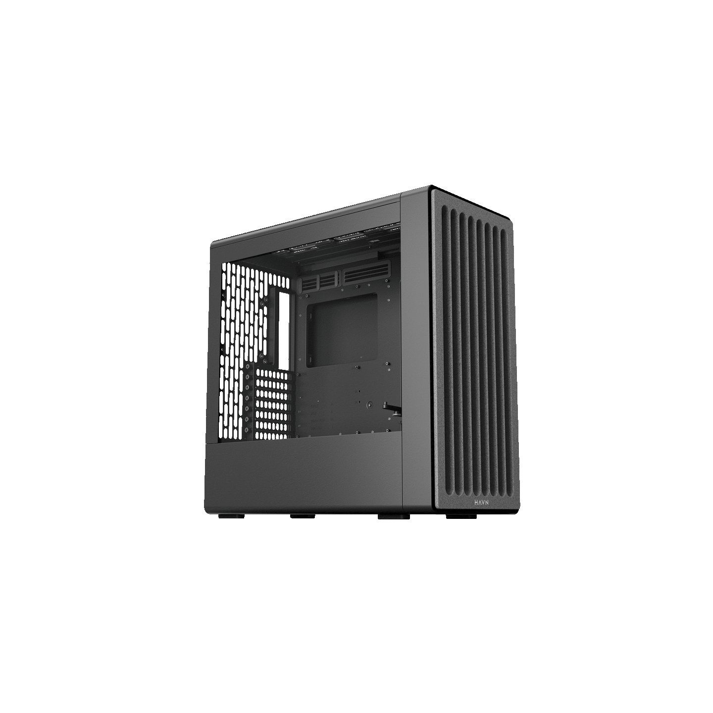 HAVN BF 360 Black without fans - premium ATX mid-tower (Boxed) — Buy in Cyprus with Fast Delivery