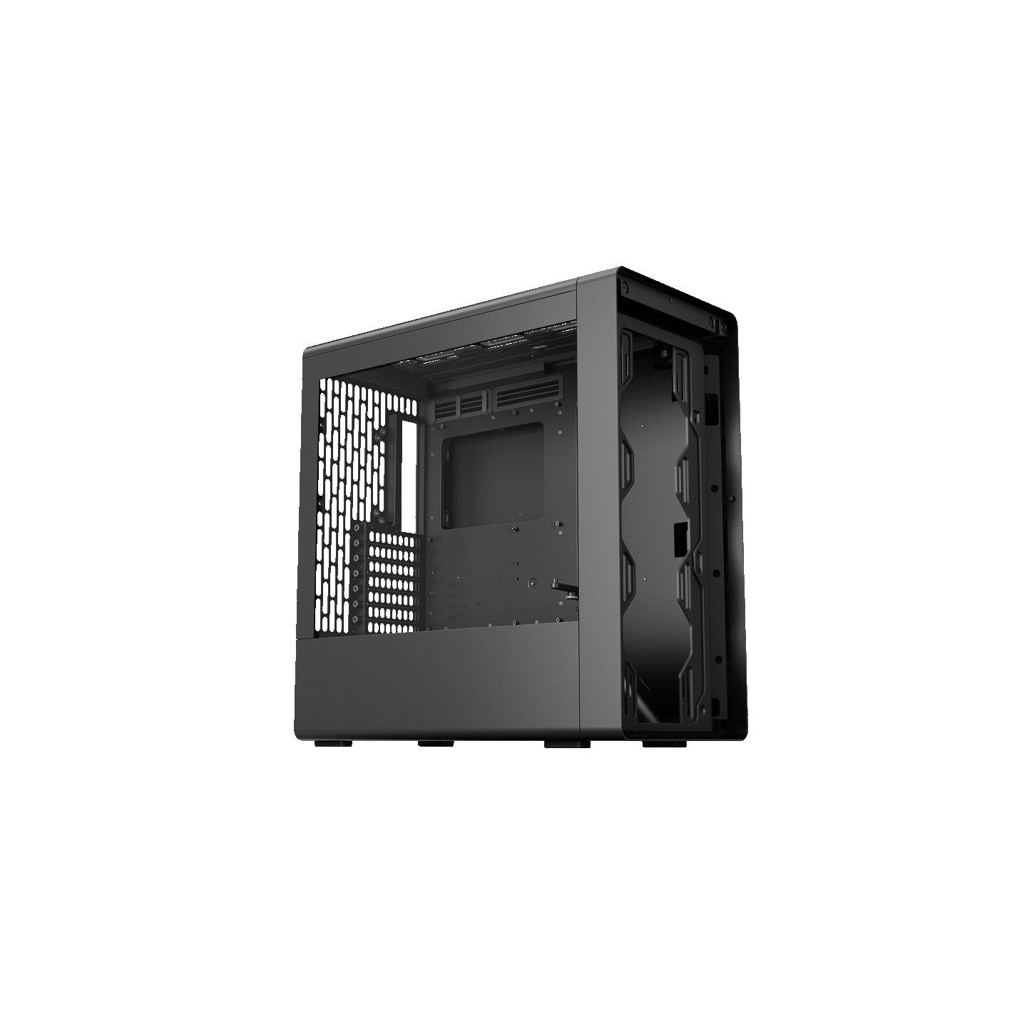 HAVN BF 360 Black without fans - premium ATX mid-tower (Boxed) — Buy in Cyprus with Fast Delivery