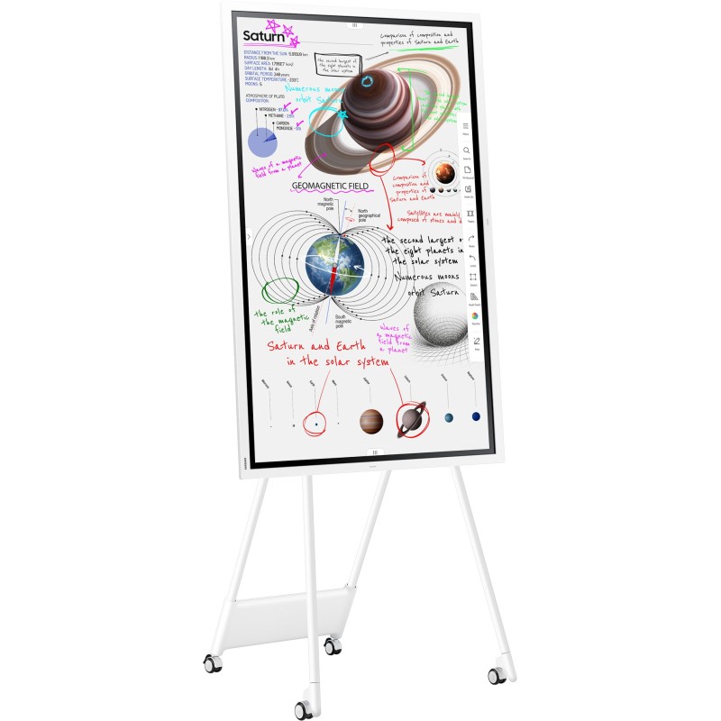 Buy Samsung Flip Pro WM65B - 65" 4K UHD (3840x2160) MultiTouch Display, Tizen, 3... in Cyprus, Nicosia, Limassol, Larnaka, Pafos