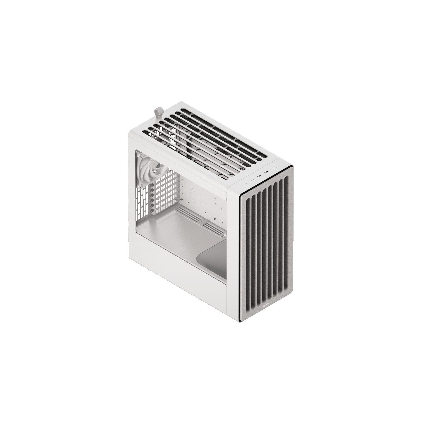 HAVN BF 360 White without fans - Premium ATX Mid-Tower (Boxed) — Buy in Cyprus with Fast Delivery