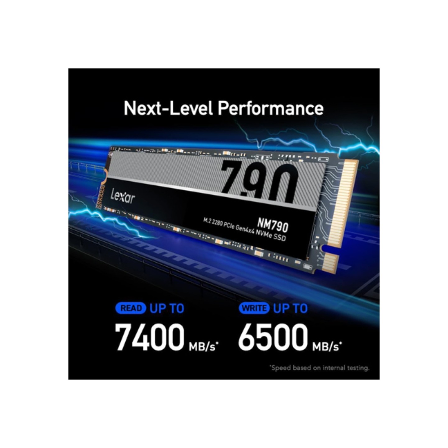 Lexar NM790 4TB M.2 NVMe SSD - PCIe 4.0 x4 7400 MB/s - LNM790X004T-RNNNG (Boxed) — Buy in Cyprus with Fast Delivery