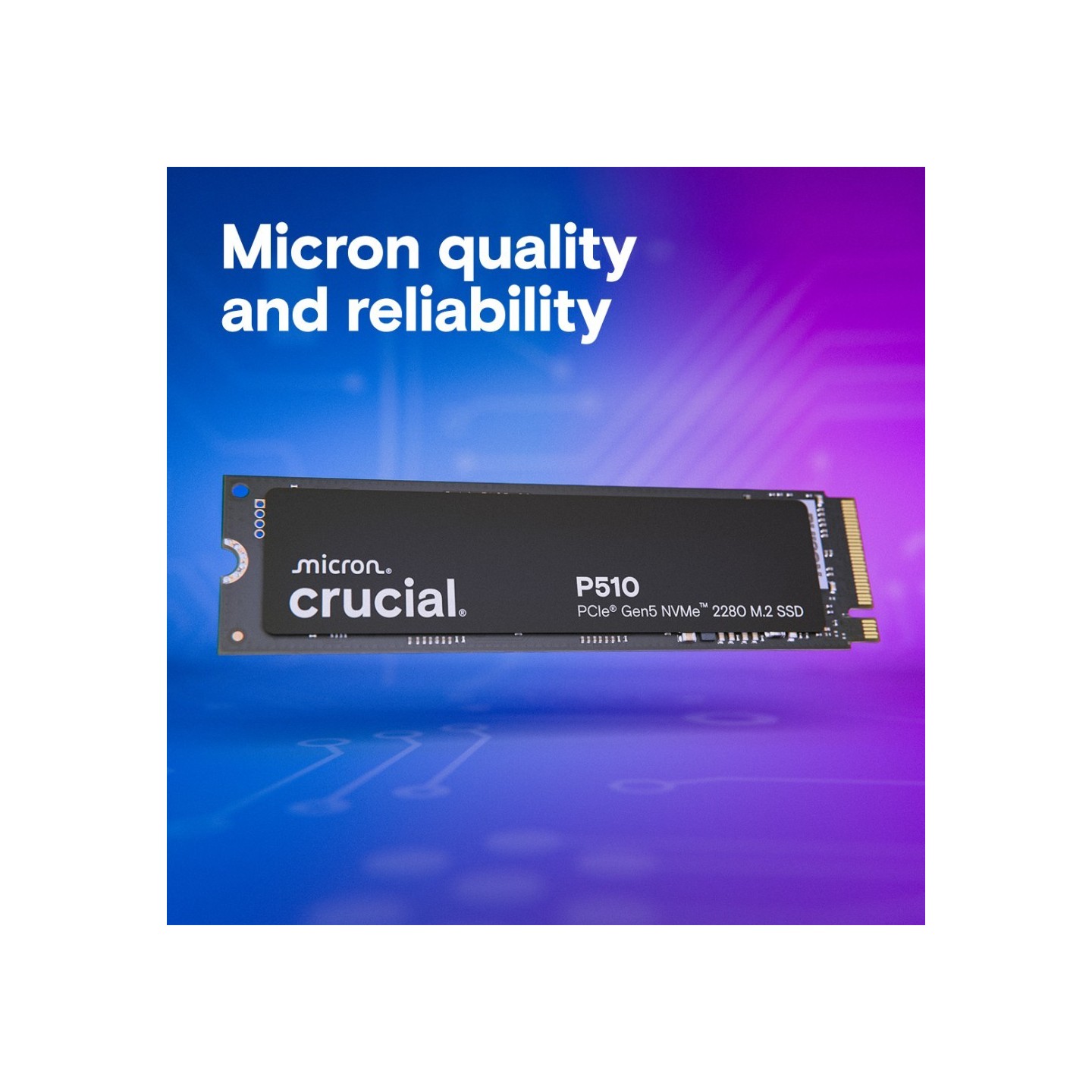 Crucial P510 2TB M.2 NVMe SSD - PCIe 5.0 x4 10000 MB/s - CT2000P510SSD8 (Boxed) — Buy in Cyprus with Fast Delivery