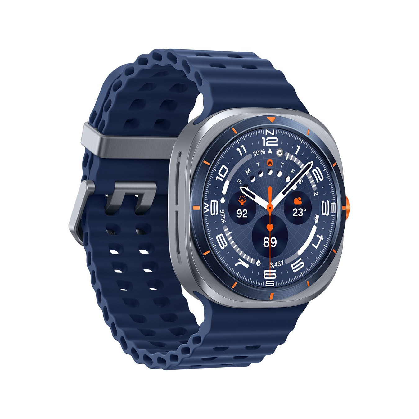Watch Samsung Galaxy Watch Ultra L705 47mm LTE Region West titanium blue — Buy in Cyprus with Fast Delivery