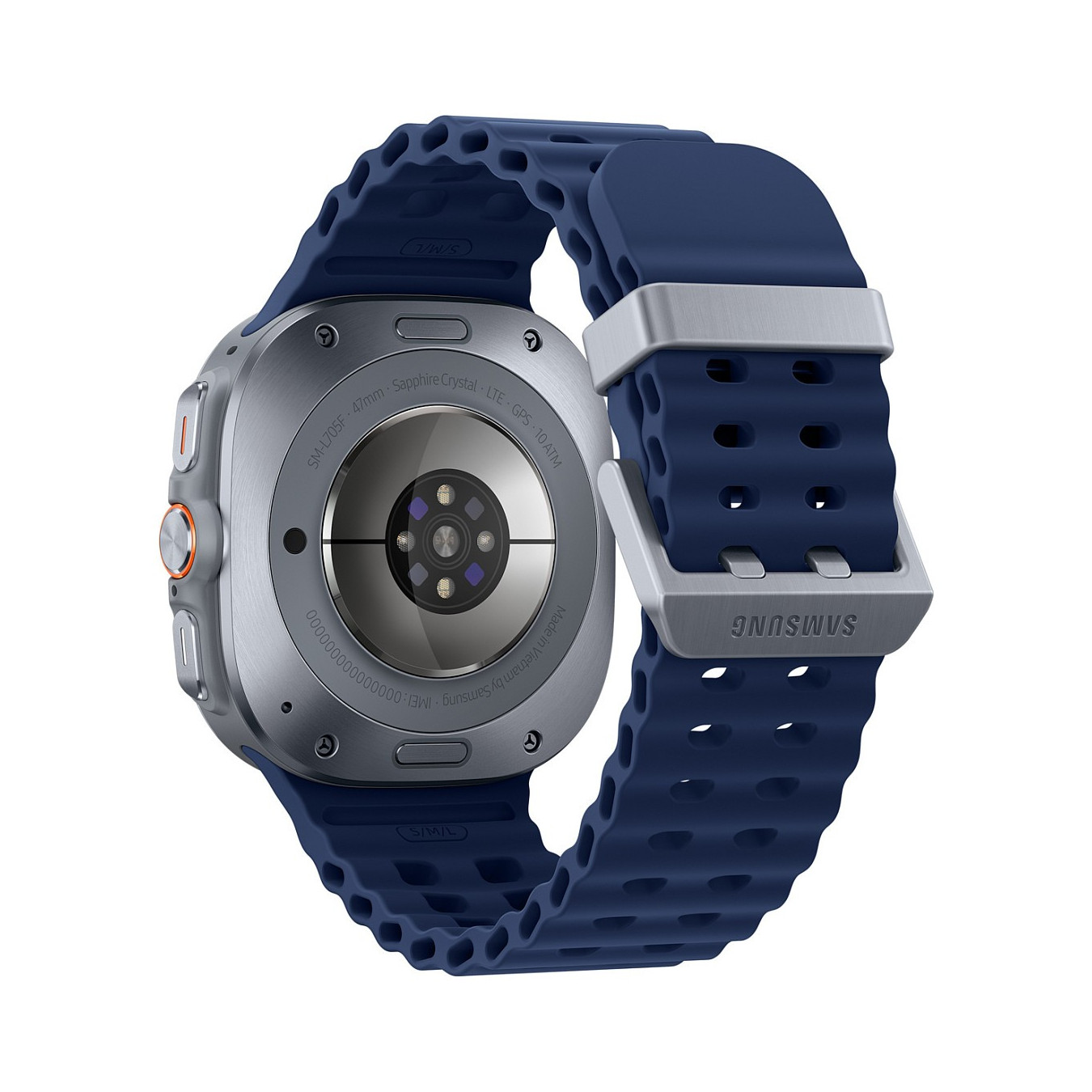 Watch Samsung Galaxy Watch Ultra L705 47mm LTE Region West titanium blue — Buy in Cyprus with Fast Delivery