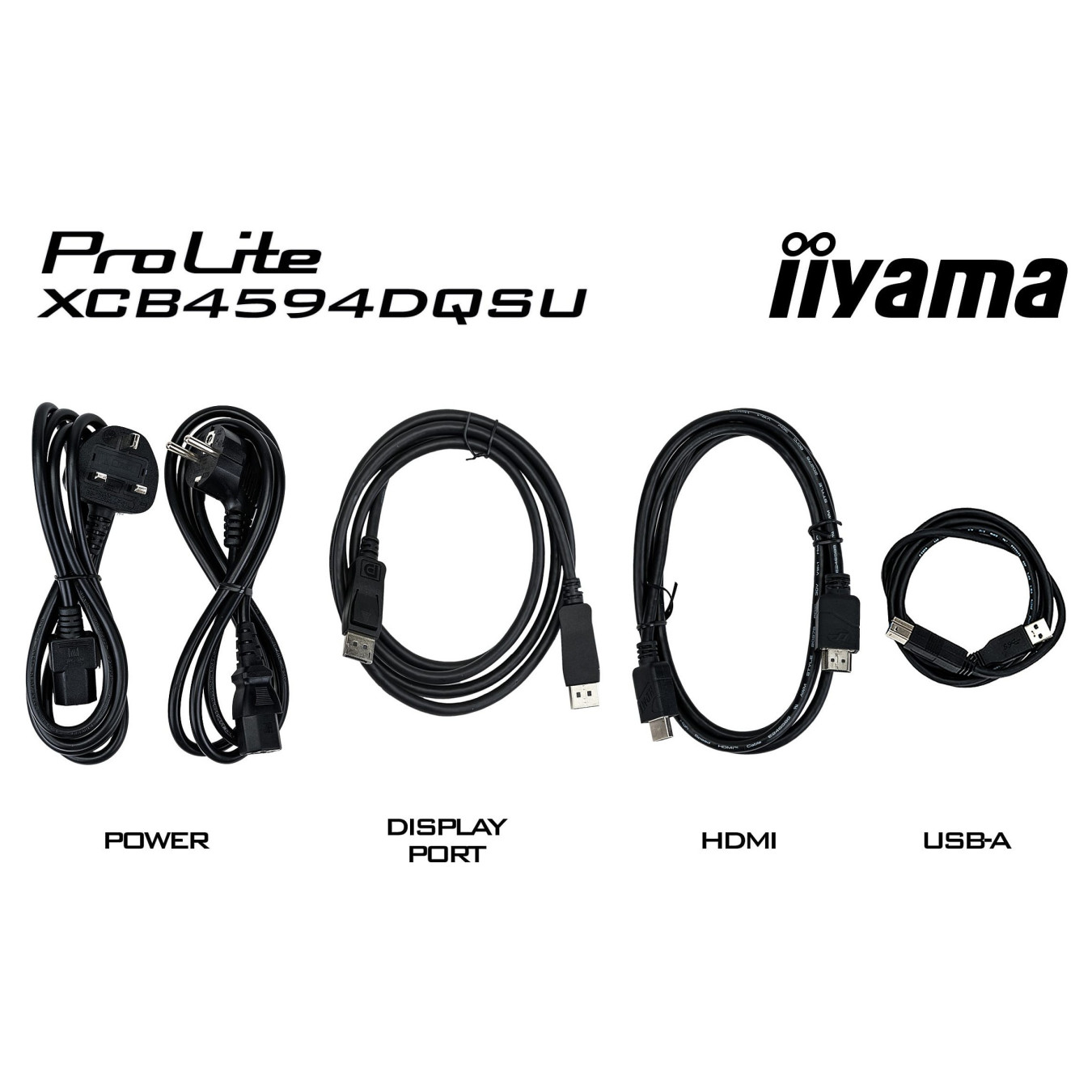 iiyama ProLite XCB4594DQSU-B1 Curved-Monitor 113 cm (44.5') mattschwarz — Buy in Cyprus with Fast Delivery