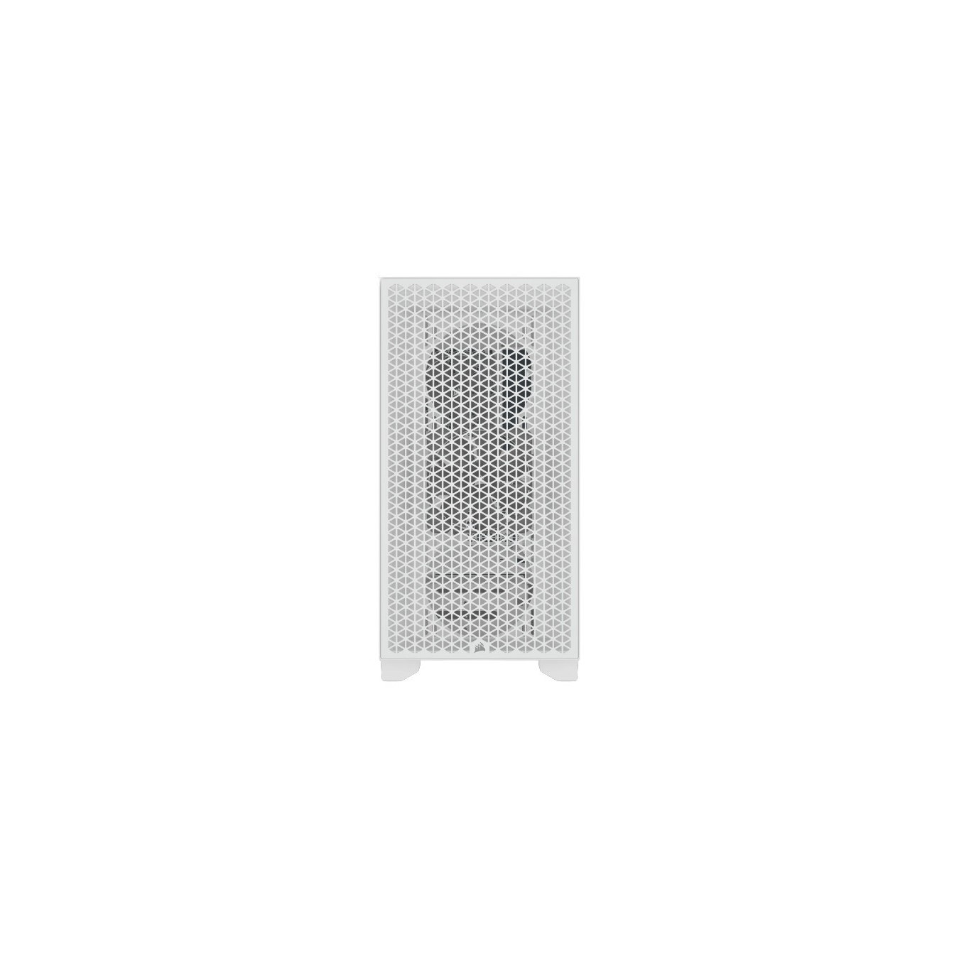 Corsair 3000D Tempered Glass - CC-9011252-WW - White Mid-Tower ATX Gaming Case, Tempered Glass Side, 2x120mm Fans