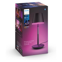 Philips Hue White & Color Ambiance Go Tragbare Tischleuchte Schwarz — Buy in Cyprus with Fast Delivery