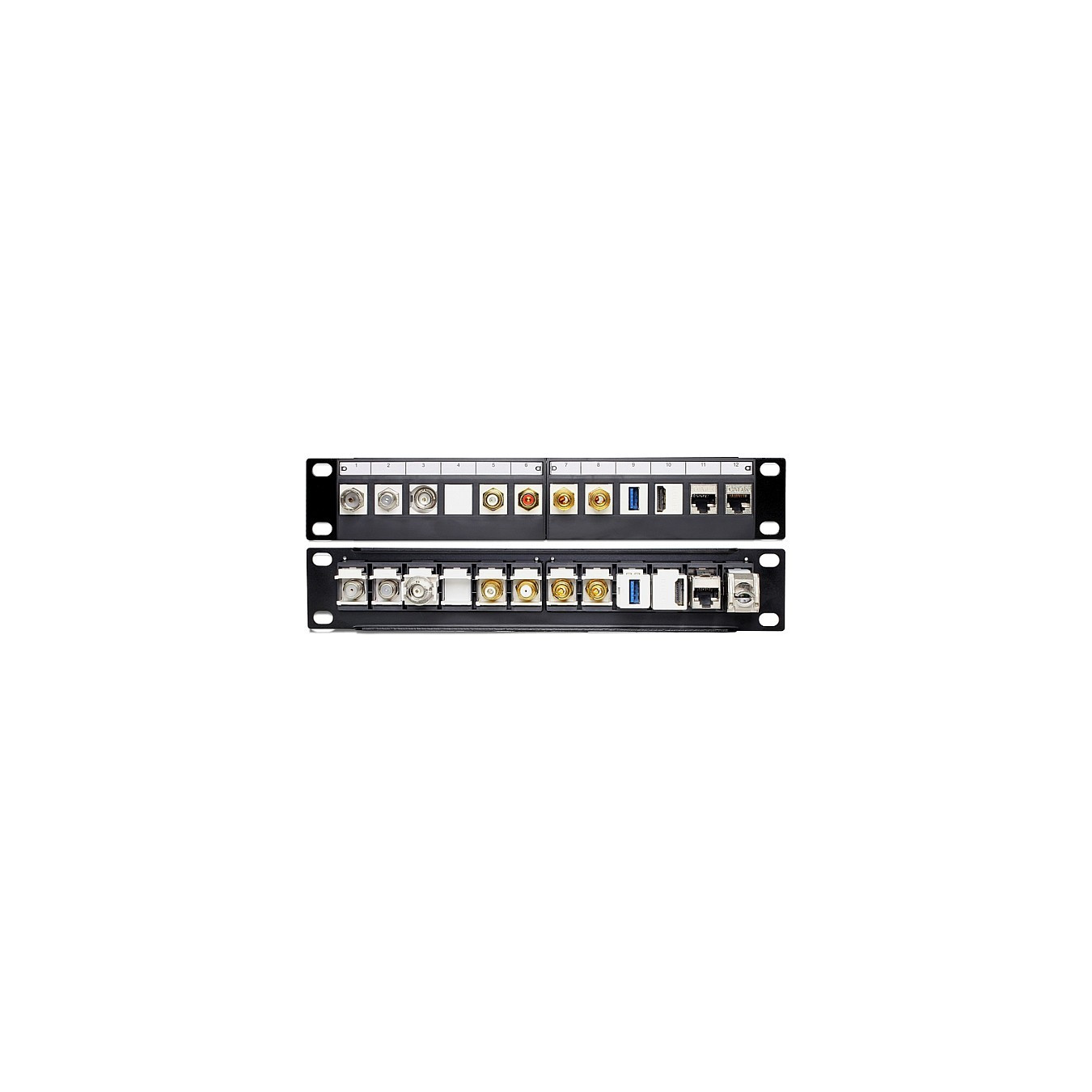 Patchpanel Black 25.4cm — Buy in Cyprus with Fast Delivery