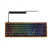 Sharkoon SKILLER SGK50 S4 Gen2 Wood PBT (holz schwarz. FR-Layout. Gateron G Pro 3.0 Yellow) — Buy in Cyprus with Fast Delivery