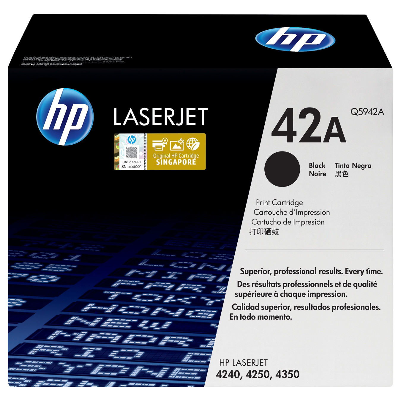 HP Toner 42A Q5942A Schwarz — Buy in Cyprus with Fast Delivery