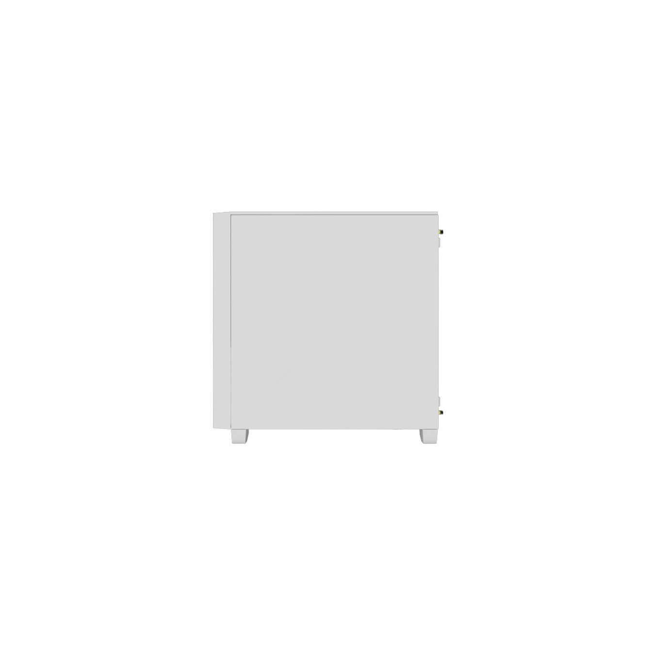 Corsair 3000D Tempered Glass - CC-9011252-WW - White Mid-Tower ATX Gaming Case, Tempered Glass Side, 2x120mm Fans