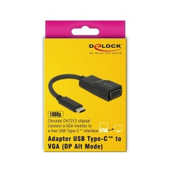 Adapter USB Type-C Stecker to VGA Buchse (DP Alt Mode) — Buy in Cyprus with Fast Delivery