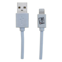 2GO USB Lade- Datenkabel Lightning 1m weiß in PET-Box — Buy in Cyprus with Fast Delivery