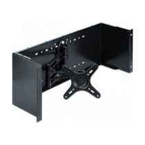 Delock Monitorarm - Rack montierbar - Schwarz - 4U - 48.3 cm — Buy in Cyprus with Fast Delivery