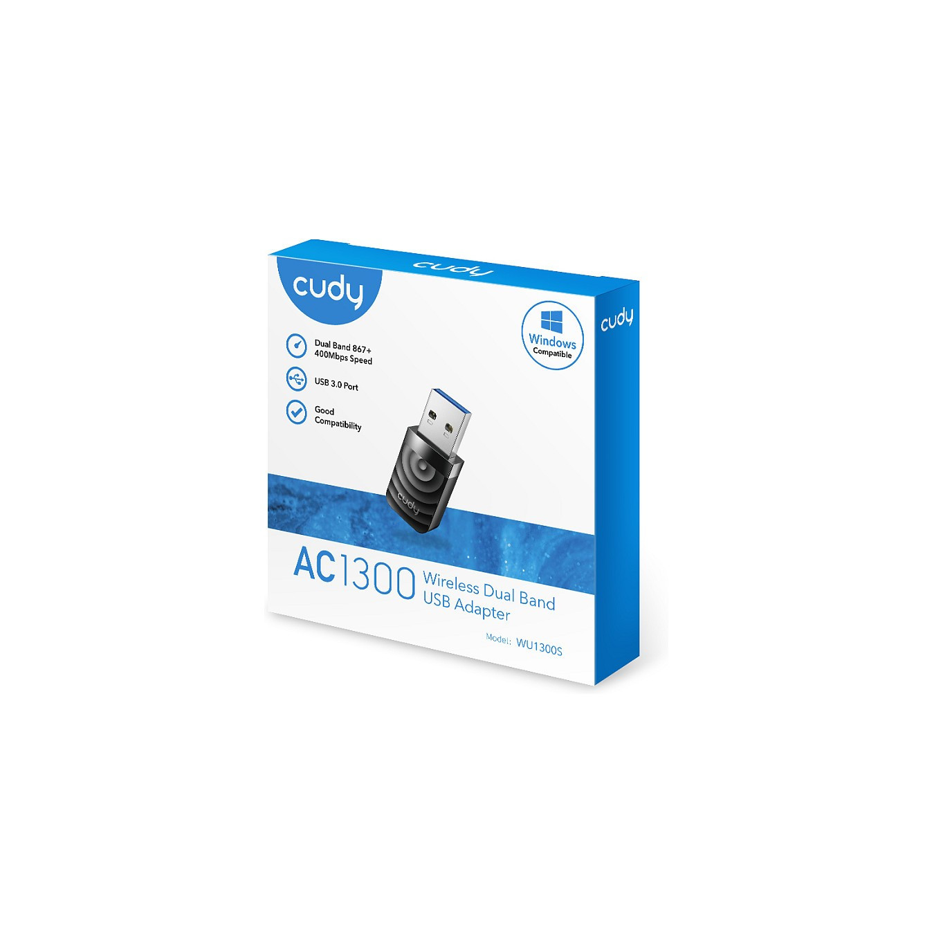 Z Cudy AC1300 Wi-Fi USB 3.0 Adapter — Buy in Cyprus with Fast Delivery