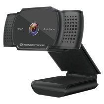 CONCEPTRONIC Webcam USB-A2.0 72° 1080P 30Hz FullHD +Mikro sw — Buy in Cyprus with Fast Delivery